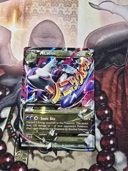 M Latios EX 59/108 Roaring Skies Holo Pokemon TCG - LP - Image 1