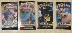 Pokemon: Sun & Moon - Team Up Booster Packs ART SET (4 Packs) - Image 1