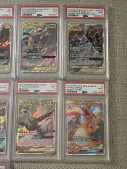Pokemon PSA Graded Lot Of 10 Mixed Grades - Image 2