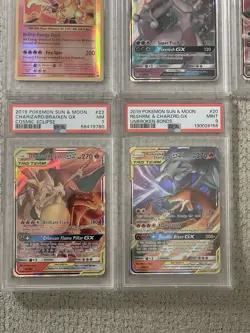 Pokemon PSA Graded Lot Of 10 Mixed Grades - Image 3