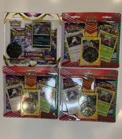 Lot of 4 Pokemon Snorlax Morpeko FUSION STRIKE CHILLING REIGN(3) &LOST ORIGIN(1) - Image 1
