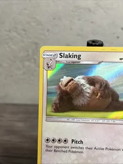 Slaking 18/18 Detective Pikachu Holo-Vintage-Pokemon TCG-Fast Shipping-LP! - Image 2