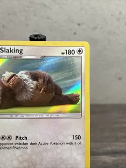 Slaking 18/18 Detective Pikachu Holo-Vintage-Pokemon TCG-Fast Shipping-LP! - Image 3