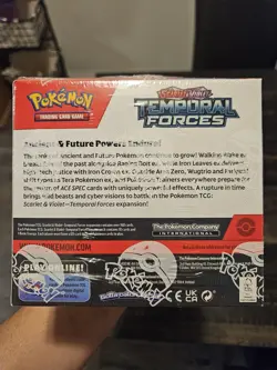 Pokemon Temporal Forces Booster Box Scarlet & Violet 36 Booster Packs - Image 5
