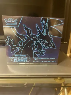 Phantasmal Flames Pokemon Center Exclusive ETB Elite Trainer Box - New/Sealed - Image 1