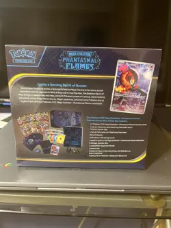 Phantasmal Flames Pokemon Center Exclusive ETB Elite Trainer Box - New/Sealed - Image 2