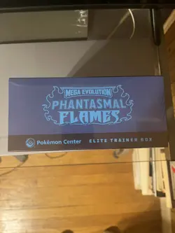 Phantasmal Flames Pokemon Center Exclusive ETB Elite Trainer Box - New/Sealed - Image 5