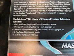 Pokemon TCG Masks of Ogerpon Premium Collection, Sealed - Image 4