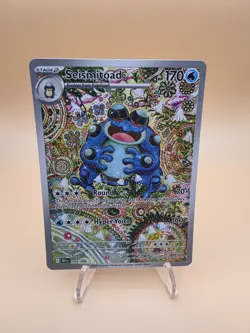 Seismitoad 105/086 Pokemon Black Bolt Holo Special Illustration Rare Pack Fresh - Image 1