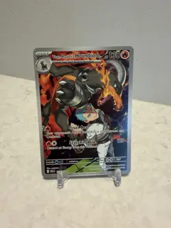 Pokemon Team Rockets Houndoom IR 191/182 Scarlet And Violet NM - Image 1