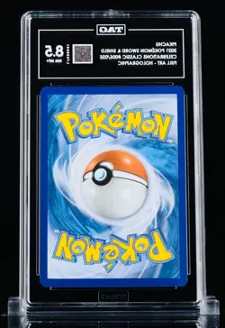 2021 POKEMON SWORD & SHIELD CELEBRATIONS #005/025 PIKACHU FULL ART TAG 8.5 - Image 2