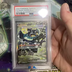 Pokemon 2024 Cornerstone Mask Ogerpon ex 215/167 SIR Twilight Masquerade PSA 10 - Image 2