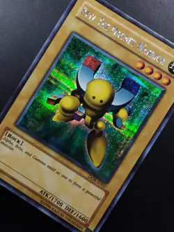YUGIOH 2003 | BETA THE MAGNET WARRIOR | DOR-E001 | PRISMATIC SCR | EX - NM - Image 4