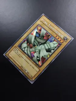 YUGIOH 2003 | ALPHA THE MAGNET WARRIOR | DOR-G001 | GERMAN PRISMATIC | EX - NM - Image 3