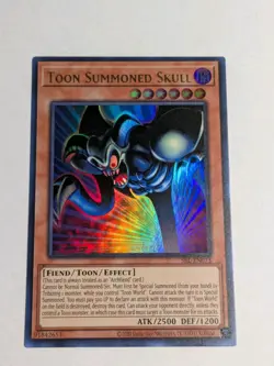 Yugioh Toon Summoned Skull SRL-EN073 25th anniversary ultra rare NM - Image 1