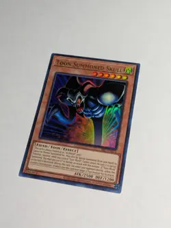 Yugioh Toon Summoned Skull SRL-EN073 25th anniversary ultra rare NM - Image 2