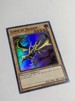 Yugioh Curse of Dragon LOB-EN066 25th Anniversary Super Rare NM - Image 2