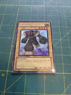 Yu-Gi-Oh Elemental Hero Clayman EHC2-EN002 Secret Rare Limited Edition - Image 1