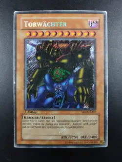 YUGIOH 2003 | GATE GUARDIAN | MRD-G000 | 1ST EDITION | GERMAN | POOR (HP) - Image 1