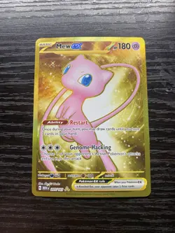 Mew ex NM Metal Promo Card 205/165 Ultra Premium Collection UPC Pokemon 151 NM - Image 1