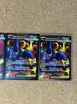 Pokemon Phantasmal Flames Ultra Rare Mega Lopunny Ex Mega Sharpedo Card Lot NM - Image 3