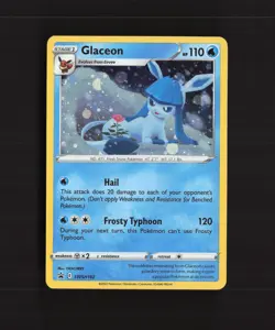 Glaceon SWSH192 Sword & Shield Black Star Promo Holo Pokemon Card NM - Image 1