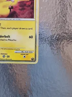 Pokemon TCG Pikachu PW World Collection English 2010 Holo Promo Card #1 LP - Image 3
