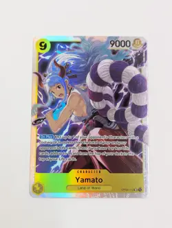 Yamato OP04-112 (Reprint) SR ONE PIECE Tcg Card Game Yellow - Image 1