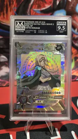Tsunade NR-SP-016 T4W2 Naruto Kayou Card MANA 9.5 - Image 1