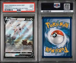 Arceus V SWSH204 SWSH: Sword & Shield Promo Cards Holo PSA 9 - Image 3