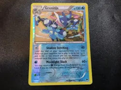 Greninja 40/122 Reverse Holo Rare XY Breakpoint Pokemon Card MP - Image 1
