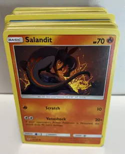 Pokemon Cards (Lot of 140) Pokemon Rock Snake + Foils+ Energy+Trainer + High HPs - Image 3