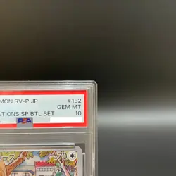 PSA 10 Meowth 192/SV-P Paldean Wooper 193/SV-P AR Set Deck Pokemon Card Japanese - Image 5