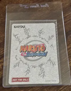 PSA Magazine Kayou NARUTO Uzumaki Promo Card NRSA-PR-003 Foil - Image 2