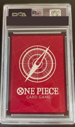 PSA 10 Roronoa Zoro Parallel ONE PIECE Card OP01-001 L ROMANCE DAWN Japanese - Image 2