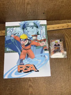 Naruto Uzumaki Sealed Promo Card - PSA Magazine x Kayou Exclusive - December - Image 1