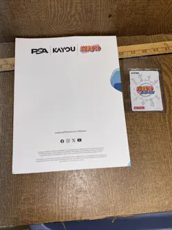 Naruto Uzumaki Sealed Promo Card - PSA Magazine x Kayou Exclusive - December - Image 5