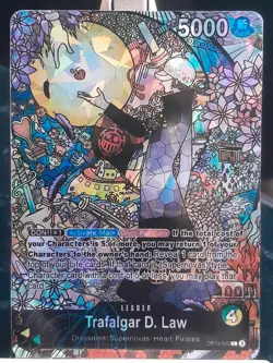 Trafalgar Law OP10-022 L Custom One Piece Card Leader One Piece ENG - Image 3