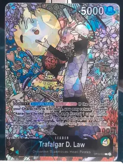 Trafalgar Law OP10-022 L Custom One Piece Card Leader One Piece ENG - Image 4
