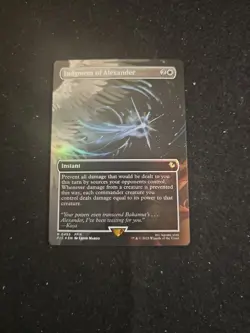 Judgment of Alexander (Borderless) Commander: Final Fantasy Foil - Image 1