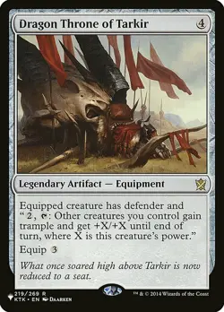 Dragon Throne of Tarkir - The List Light Play, English Magic the Gathering MTG T - Image 1