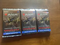 Commander Legends Battle for Baldur's Gate - (3) Draft Booster Packs Set - MtG - Image 1