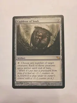 Cauldron of Souls [Shadowmoor] Magic the Gathering LP MTG - Image 1