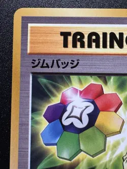 2016 Japanese Erika XY-P Gym Badge 20th Anniversary Festa Pokemon Card Rare LP - Image 3