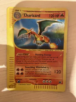 Pokemon TCG Charizard 6/165 Vintage 2002 Expedition eSeries Holo Rare HP - Image 3