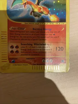 Pokemon TCG Charizard 6/165 Vintage 2002 Expedition eSeries Holo Rare HP - Image 4