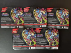 Pokemon TCG Lot of 5 Mega Evolution Phantasmal Flames 3 Pack Blister - Image 2