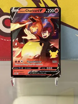 Pokemon TCG - 2021 Lance’s Charizard V SWSH133 - Black Star Promo Holo - Mint - Image 1
