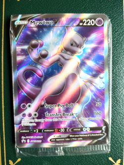 Pokemon Mewtwo V SWSH229 Sword & Shield Black Star Promo New Sealed 2022 - Image 1