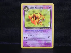 👾 VINTAGE POKEMON Team Rocket Set | Lot of 5 Dark Pokemon | Vaporeon, Kadabra + - Image 4